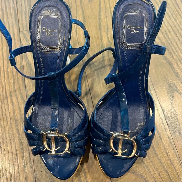 Vintage Christian Dior heels - Picture 1 of 3